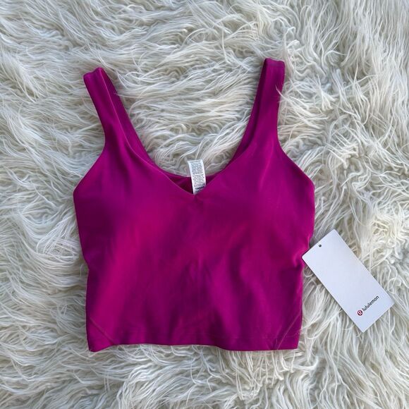Lululemon Align Tank Top Ripened Raspberry Size 6 - Picture 5 of 9